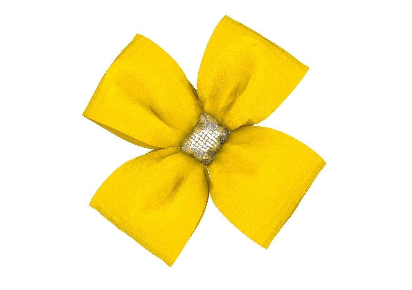 GIFT BOW 3 Low-poly 3D model_7