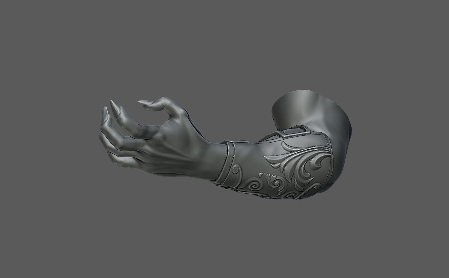 Skeletor Bust 3D print model_5