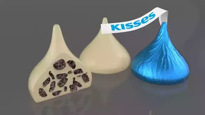 Hershey Kisses White Chocolate