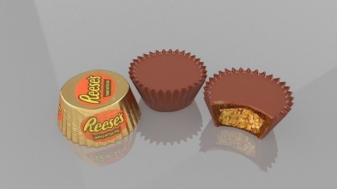 Hershey Reeses Choclate 3D model