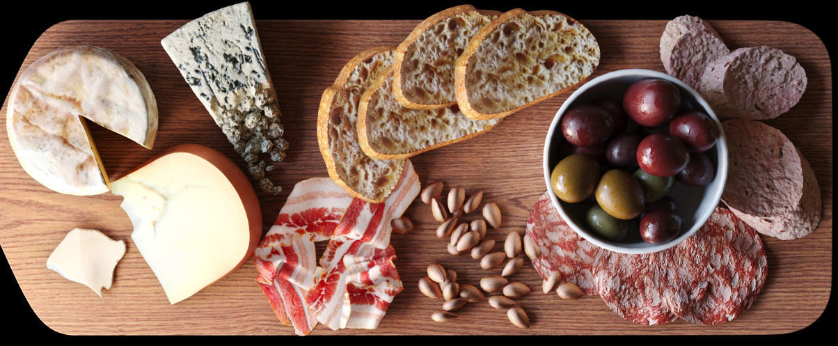 Food sausage and cheese 3D model_4