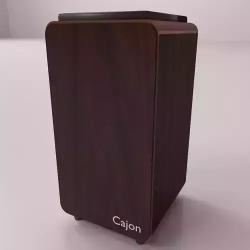 Cajon wooden speaker
