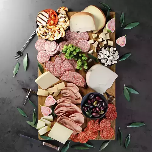 Food tray 3D model