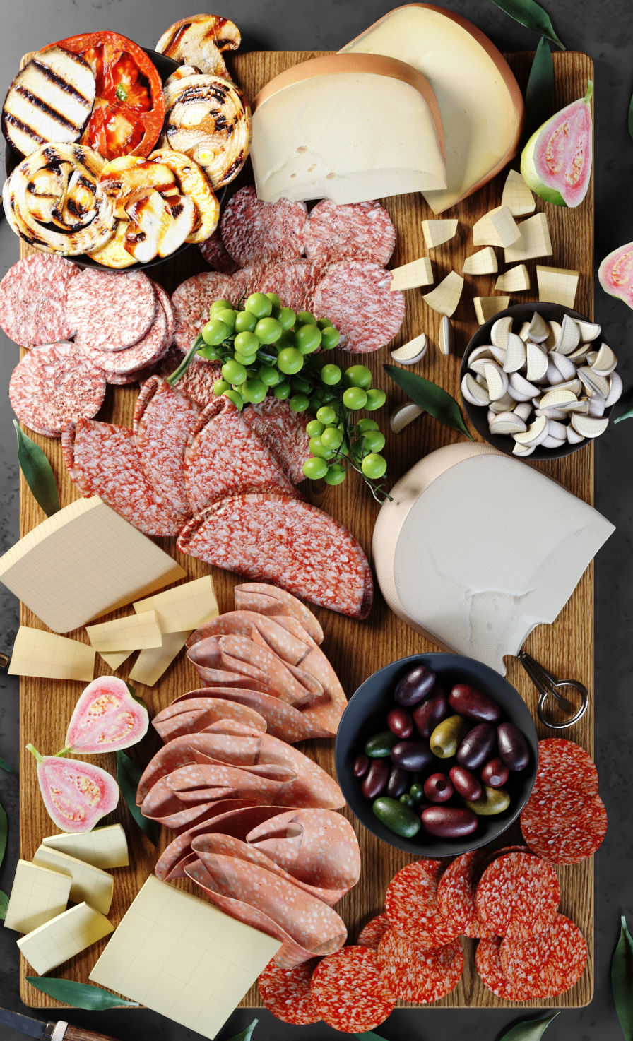 Food tray 3D model_2