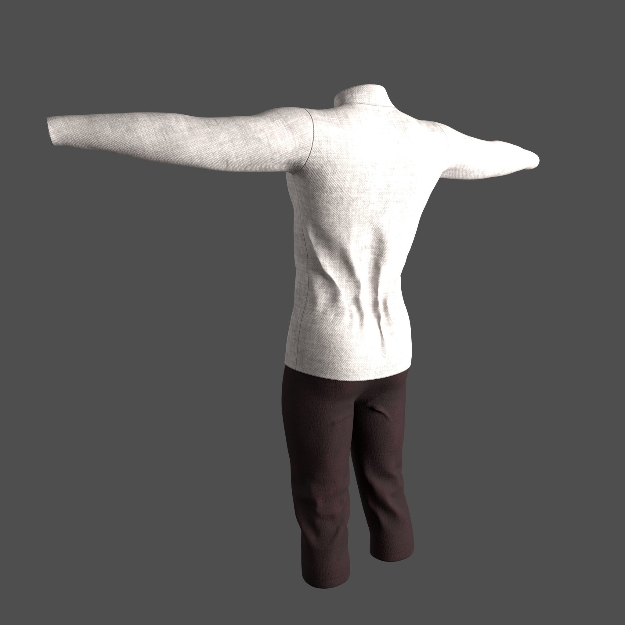 Medieval Man 3D model_20