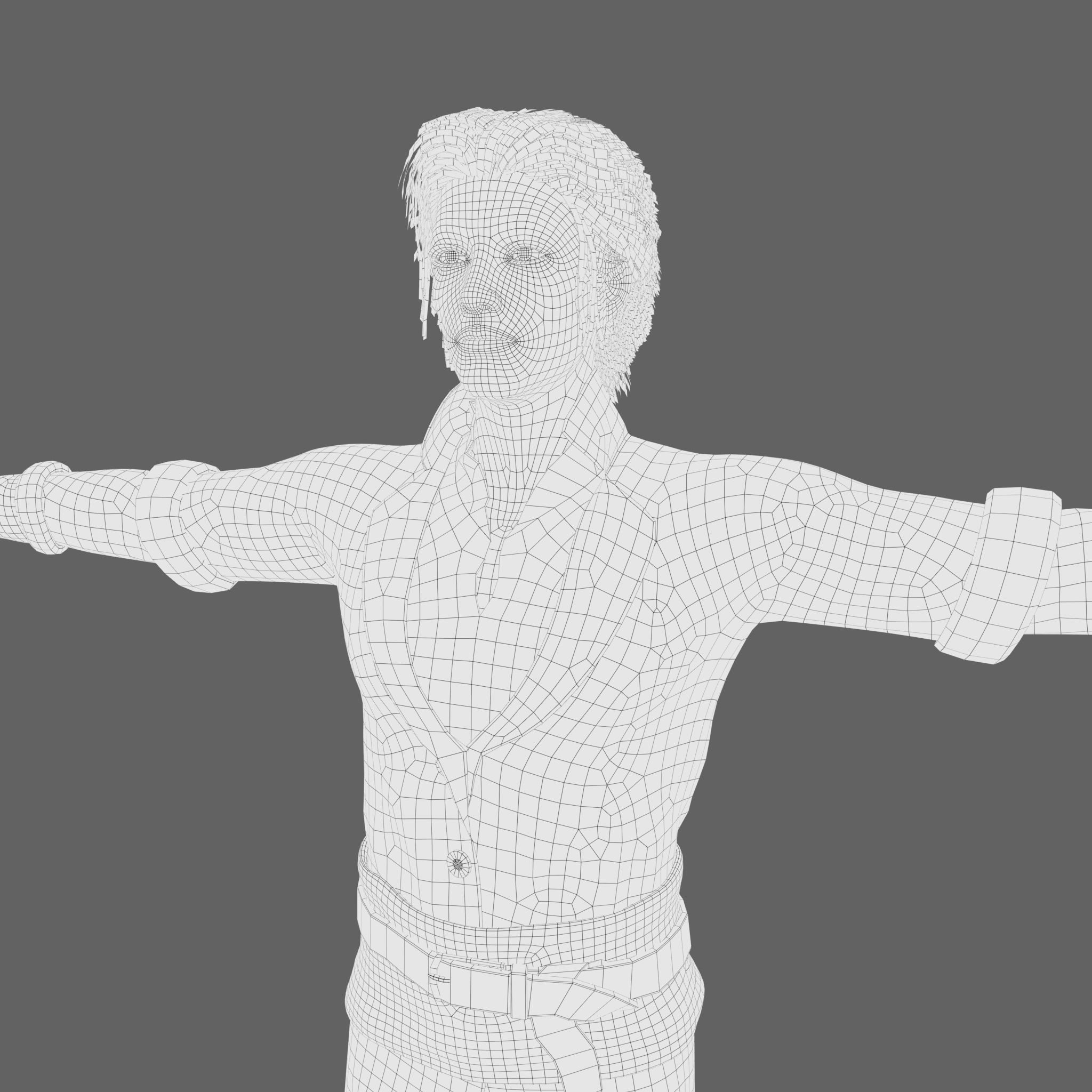 Medieval Man 3D model_21