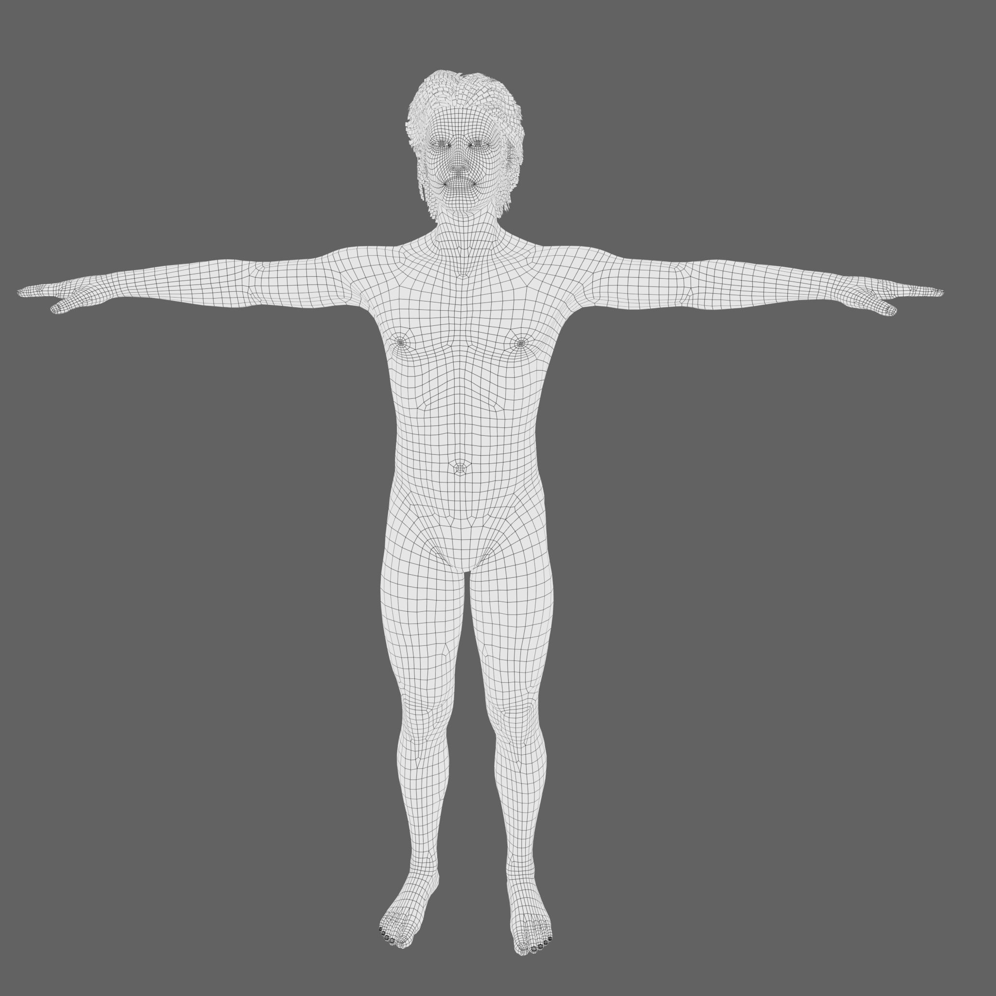 Medieval Man 3D model_25
