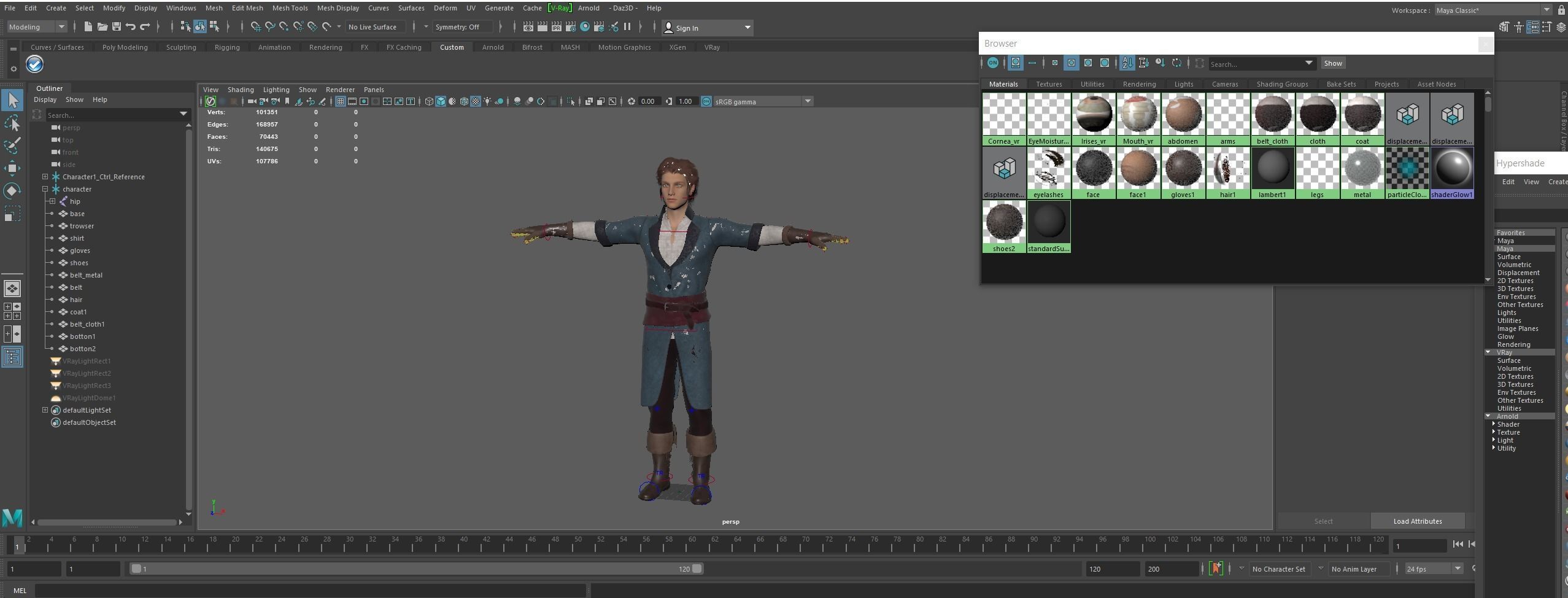 Medieval Man 3D model_31