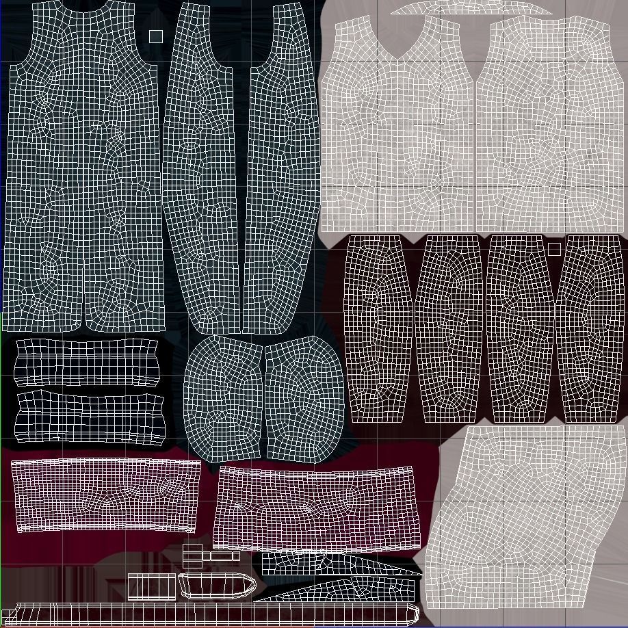 Medieval Man 3D model_27