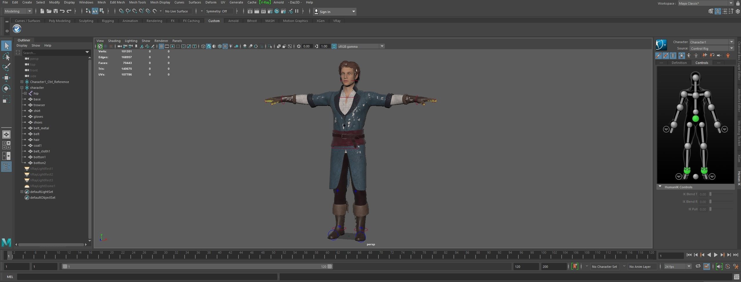 Medieval Man 3D model_30