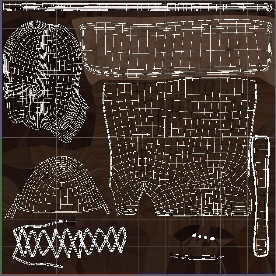 Medieval Man 3D model_28