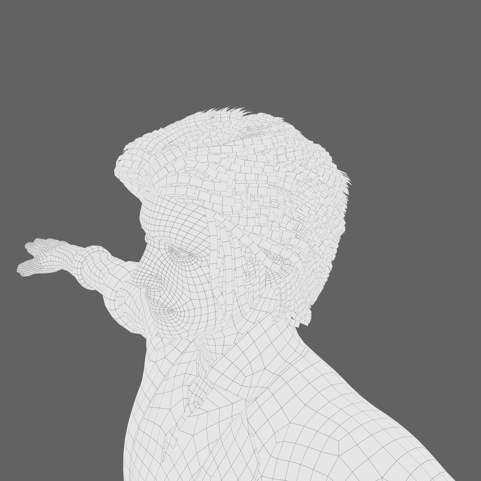 Medieval Man 3D model_24