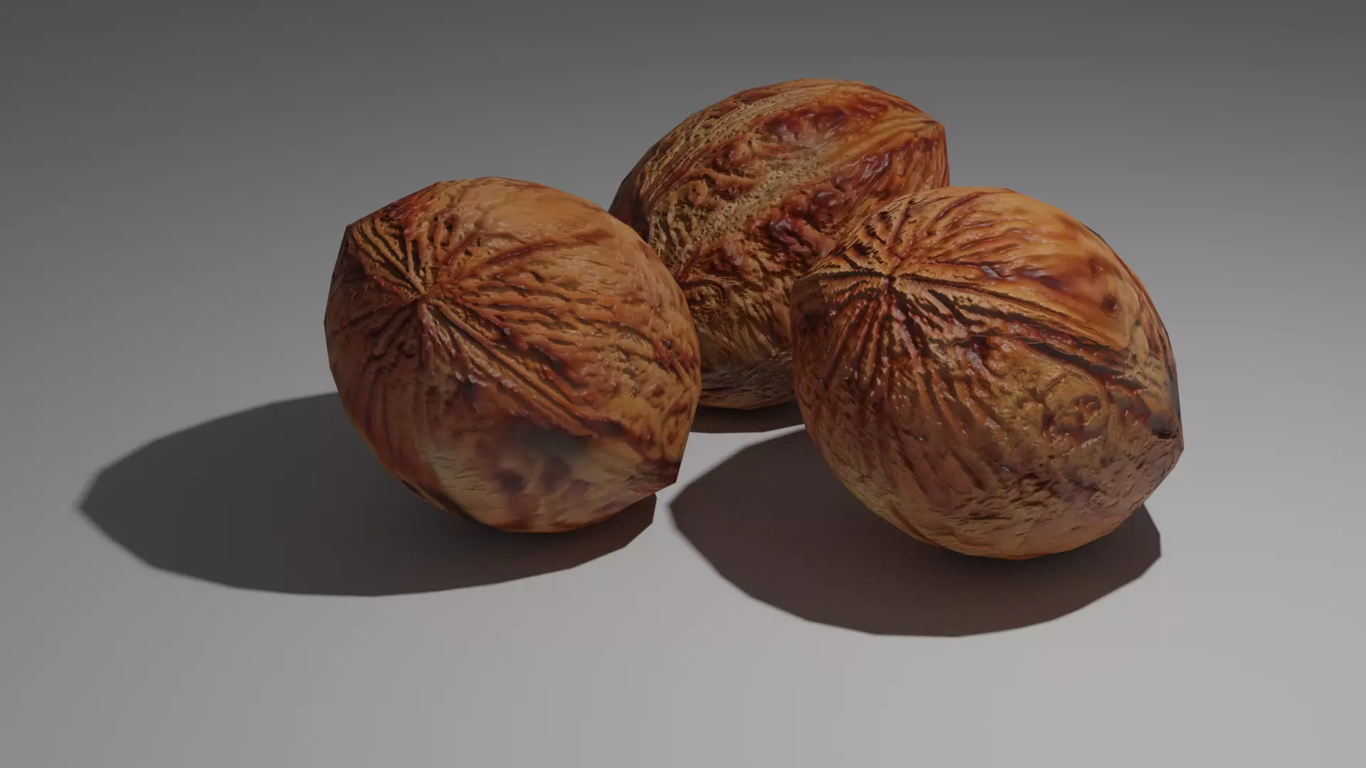 walnut seed nuts Free 3D model