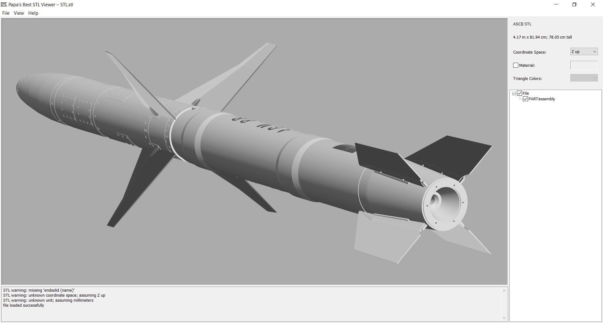 rocket 04 3D model_4