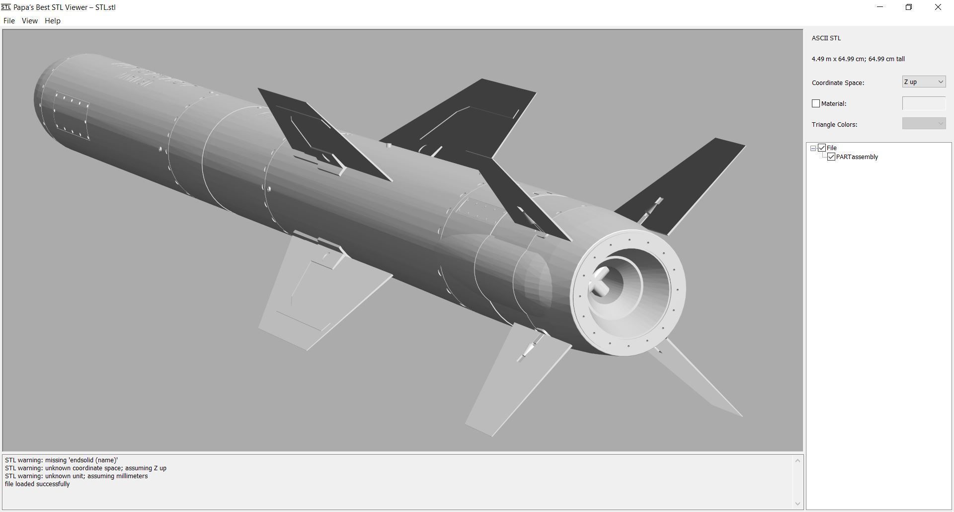rocket 05 3D model_4
