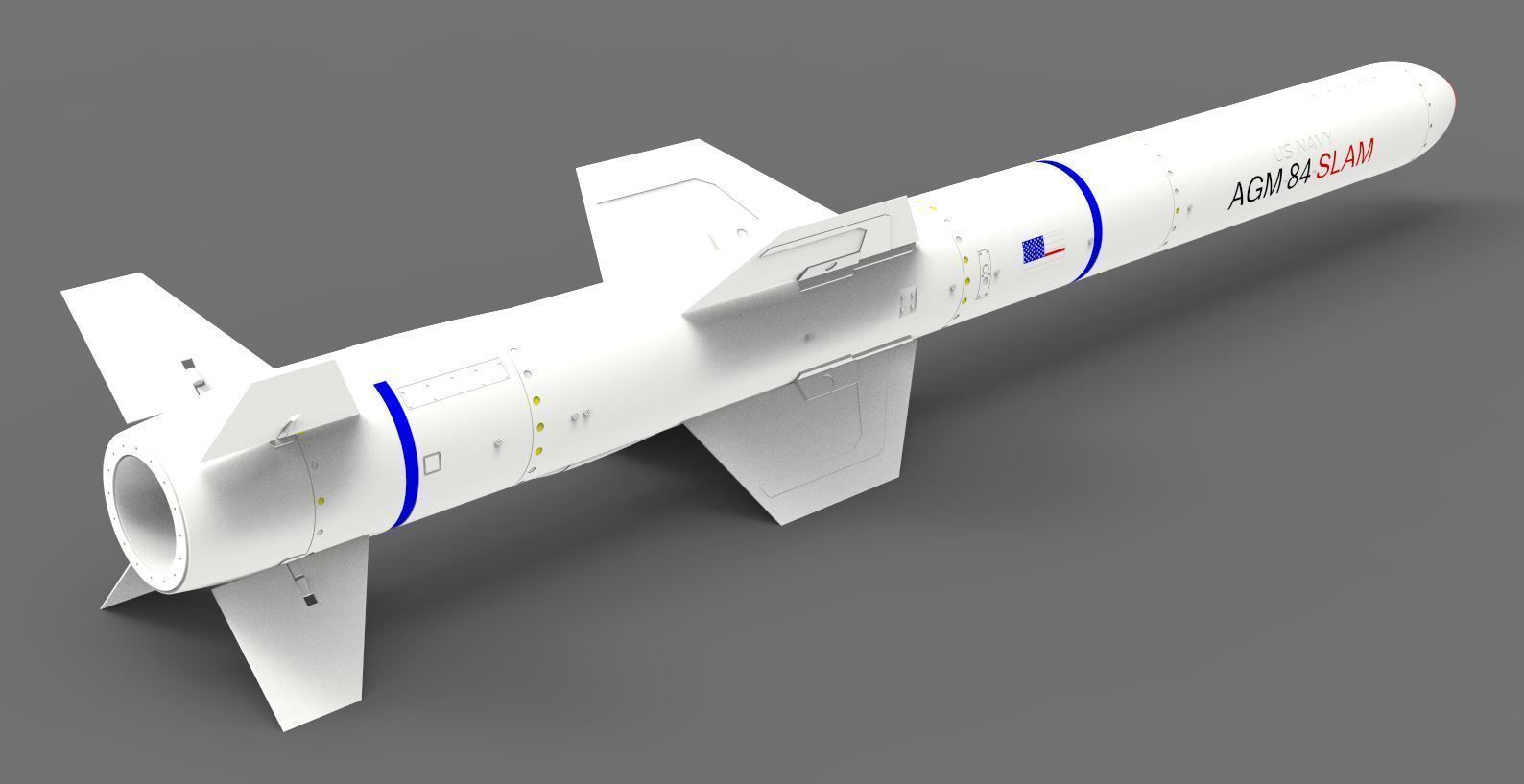 rocket 05 3D model_1