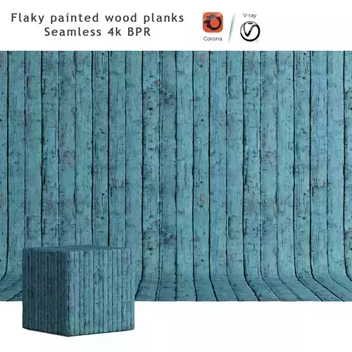 Wood material  Painted boards 01