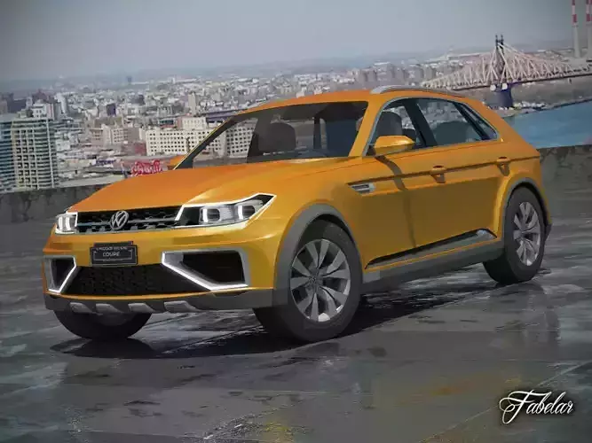 Volkswagen Crossblue coupe 3D model