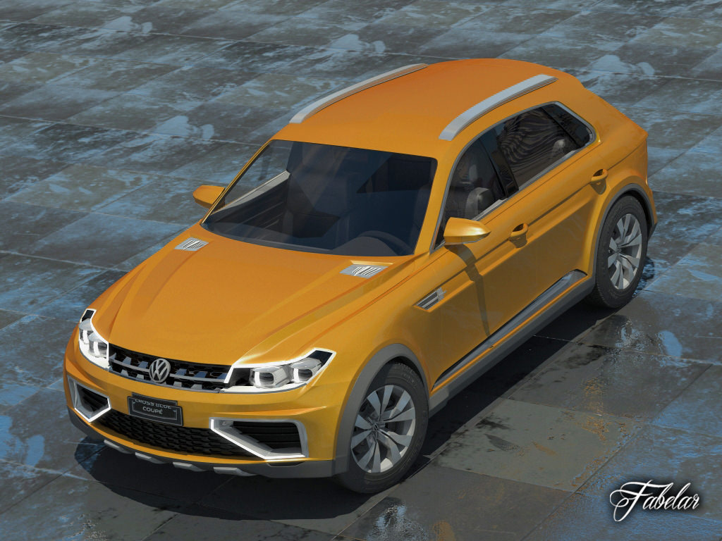 Volkswagen Crossblue coupe 3D model_2