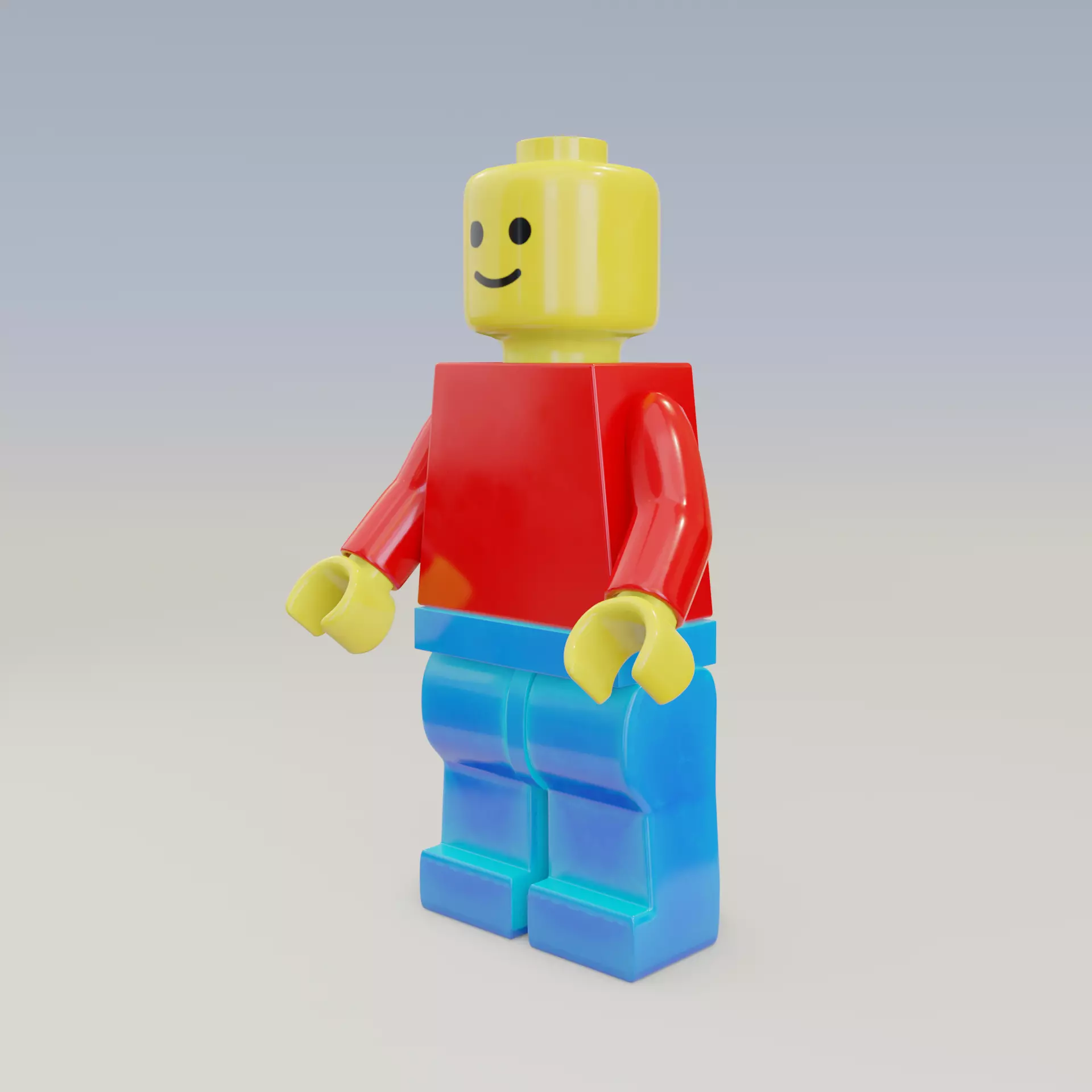 Lego Minifigure 3D model Basic model 3D model_0