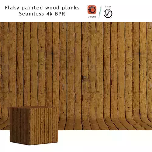 Wood material  Painted boards 02