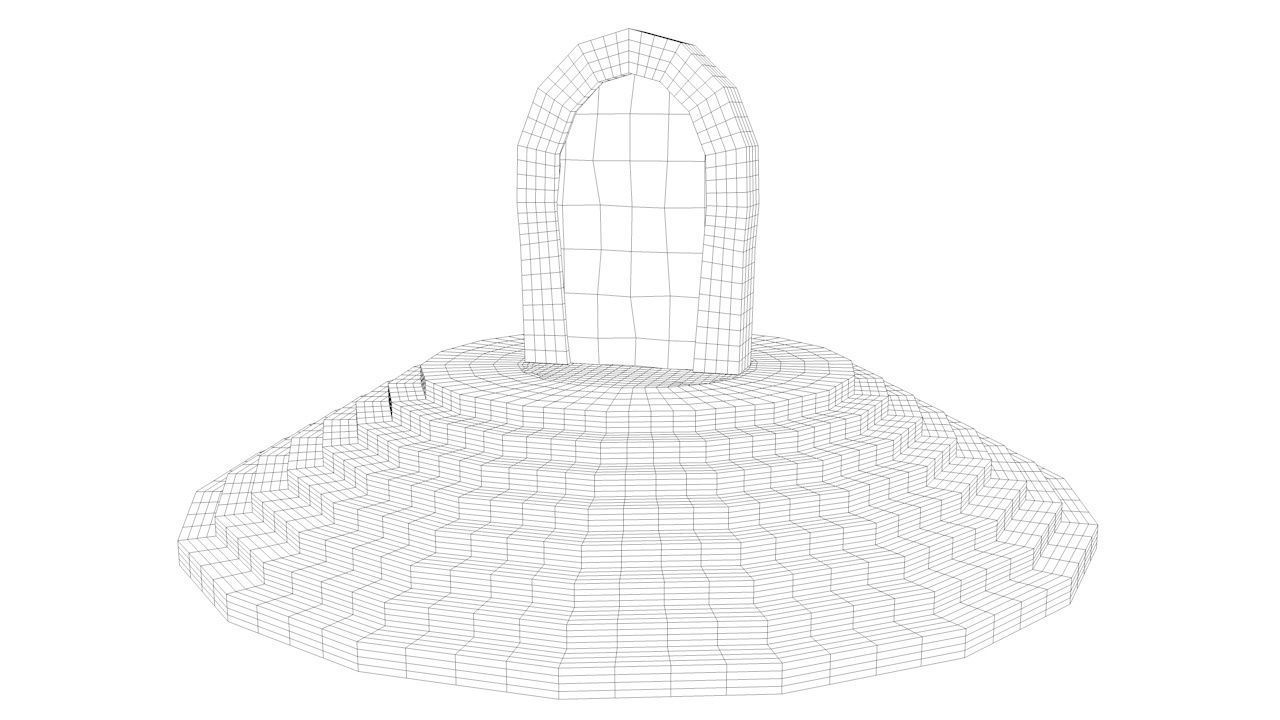 Sci Fi Shapes The Teleport 3D model_11