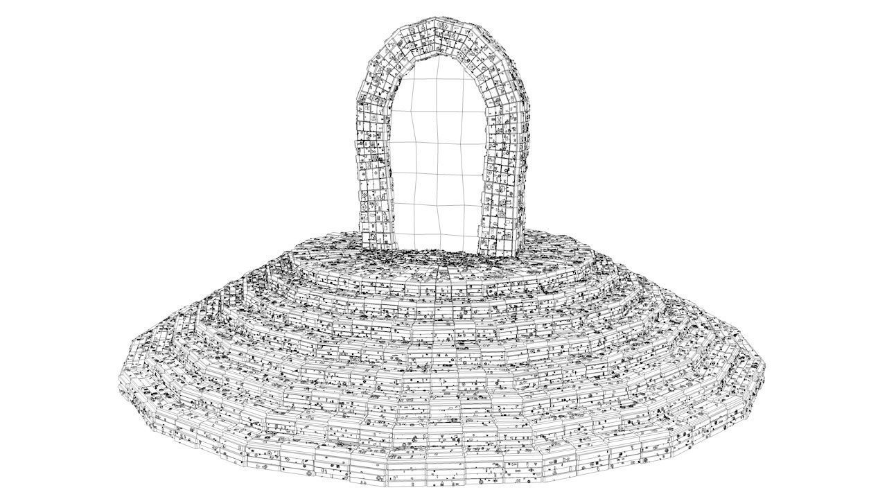Sci Fi Shapes The Teleport 3D model_13