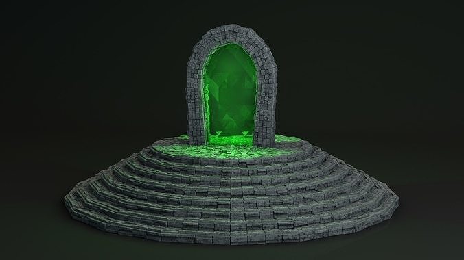 Sci Fi Shapes The Teleport 3D model