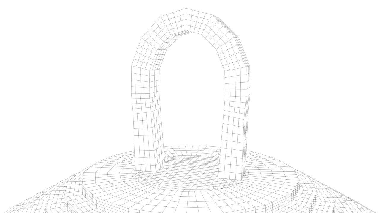 Sci Fi Shapes The Teleport 3D model_17