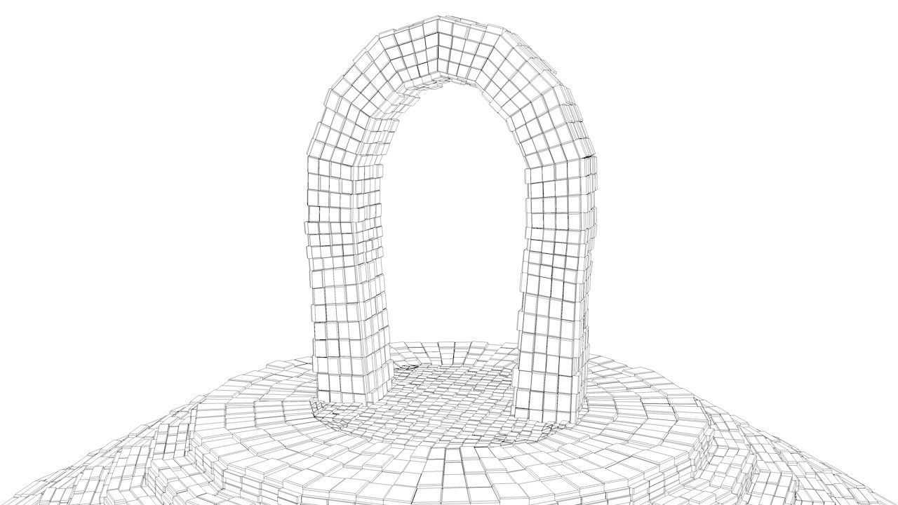 Sci Fi Shapes The Teleport 3D model_14