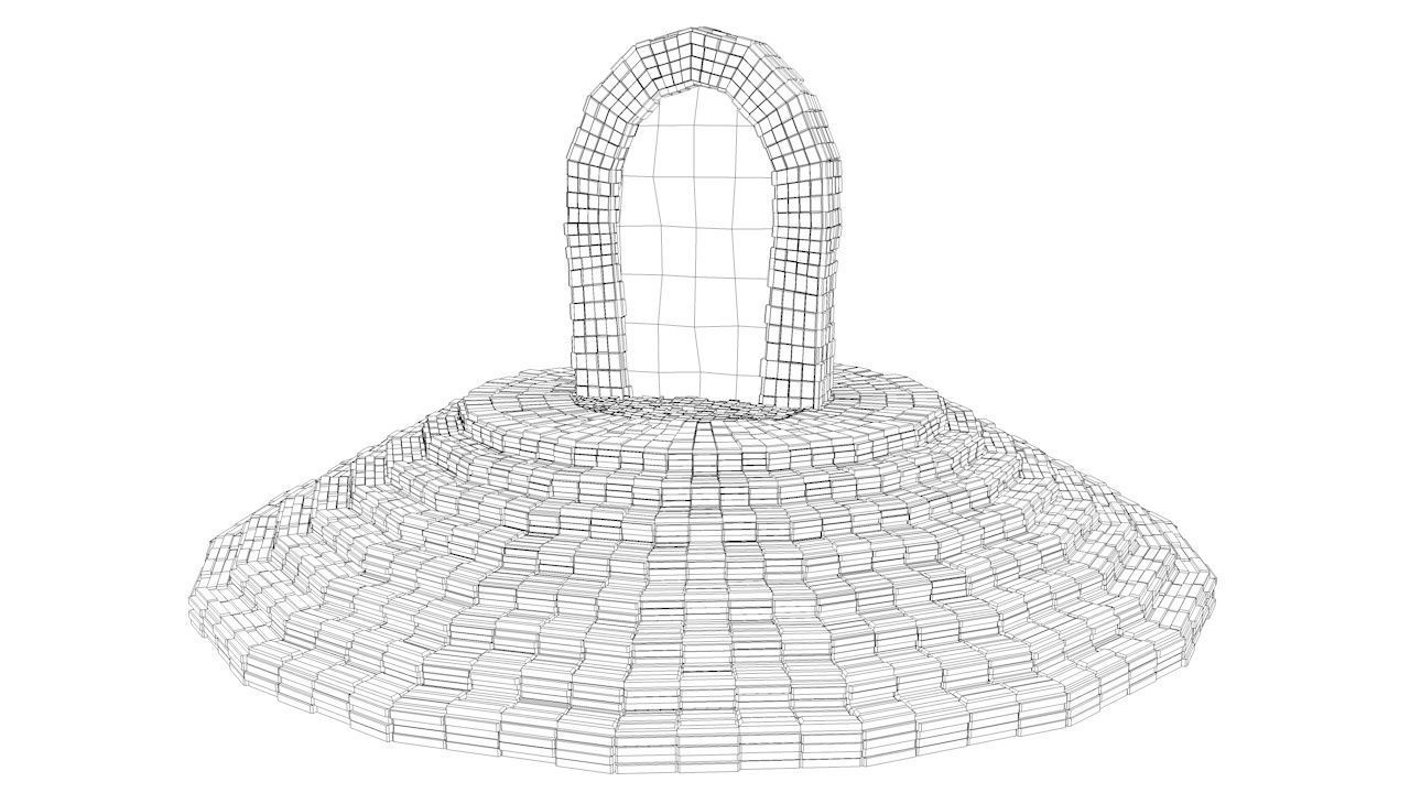 Sci Fi Shapes The Teleport 3D model_12