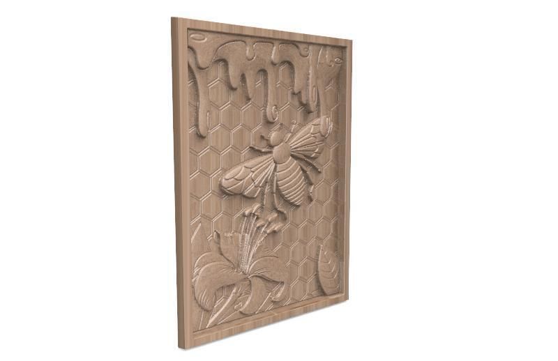 Bee CNC  3D print model_6