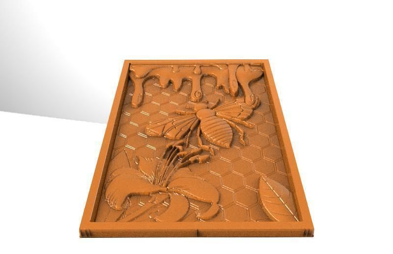 Bee CNC  3D print model_2