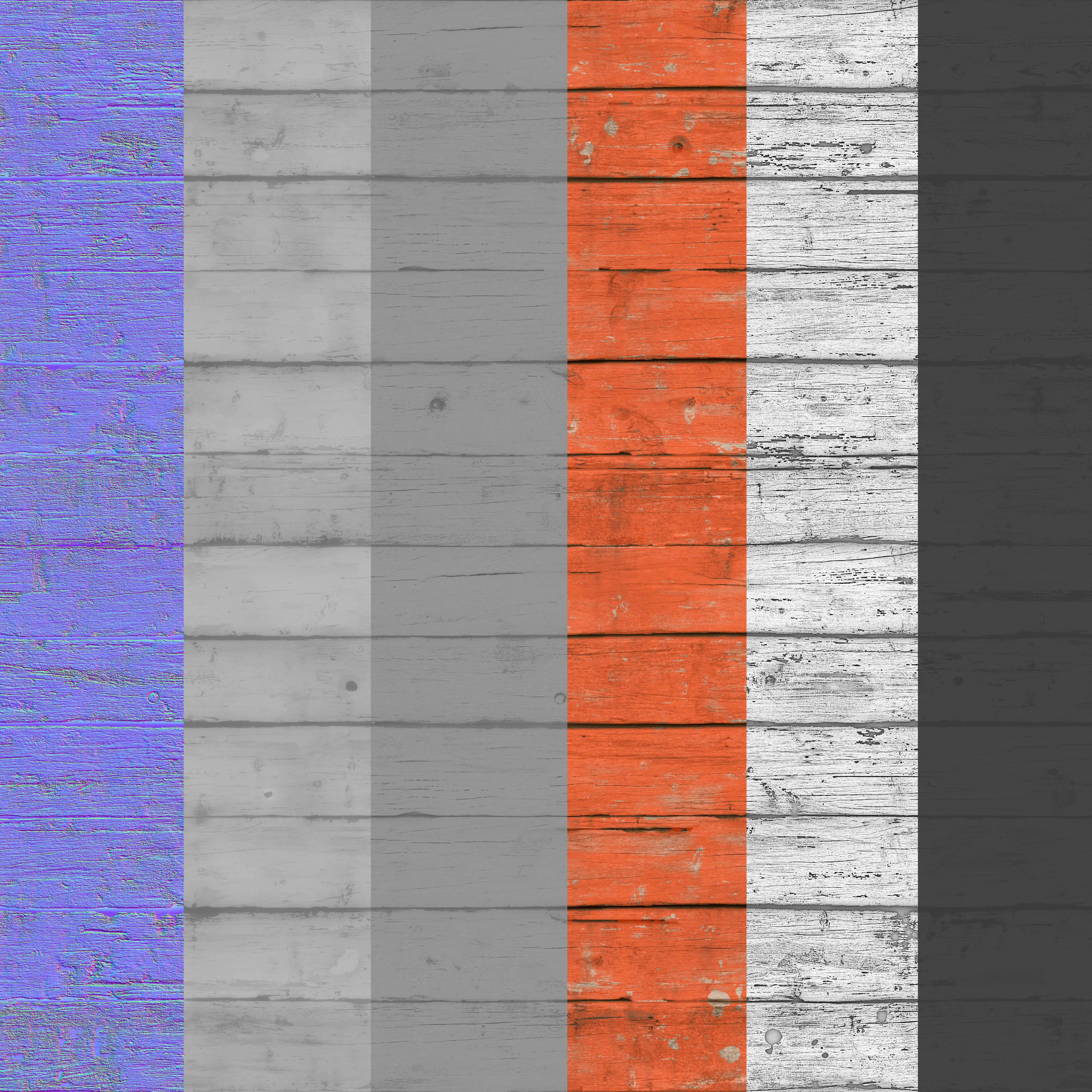 Wood material Painted boards 03 Texture_1