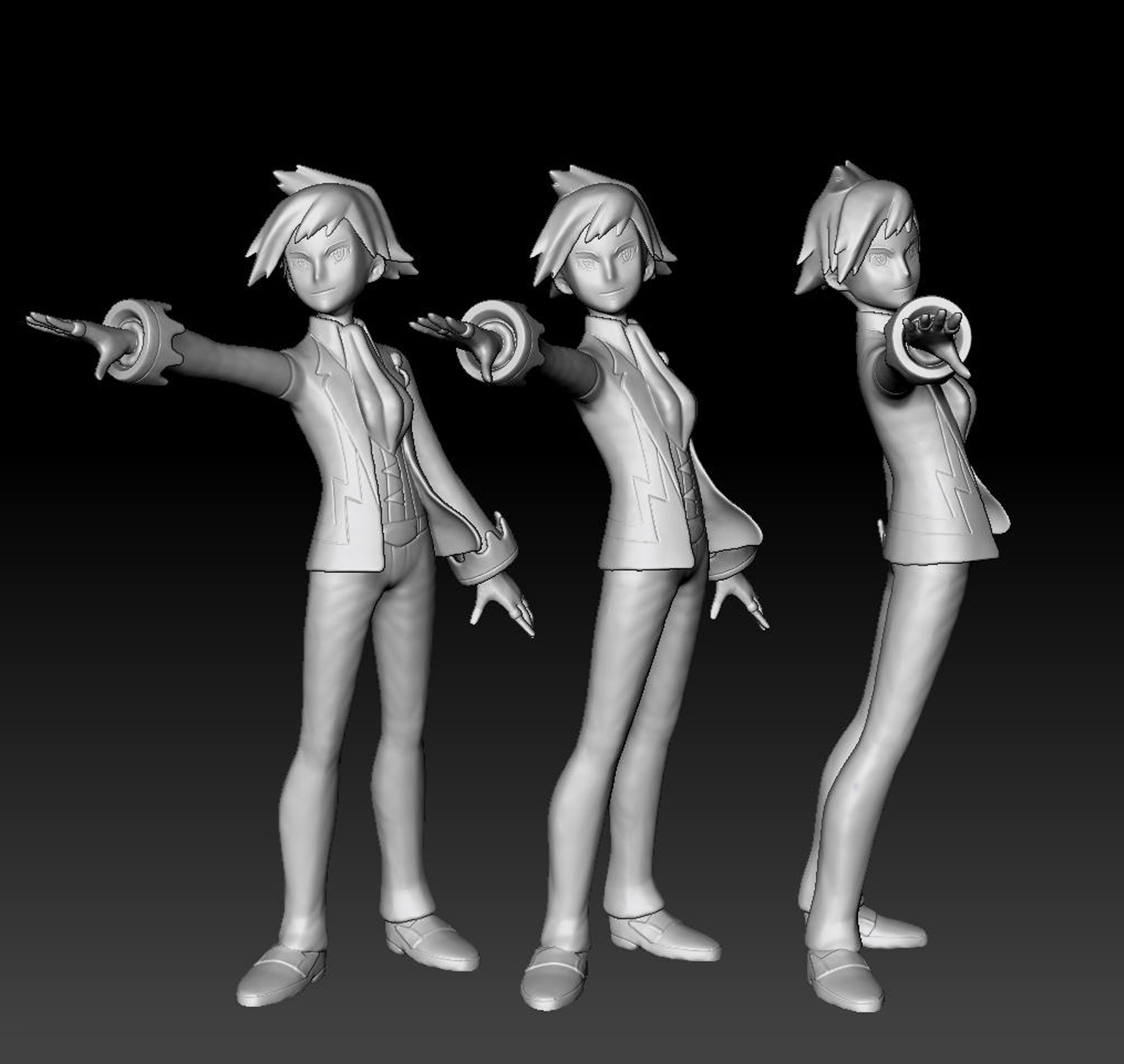 Pokemon Steven Hoenn Champion 3D print model_1