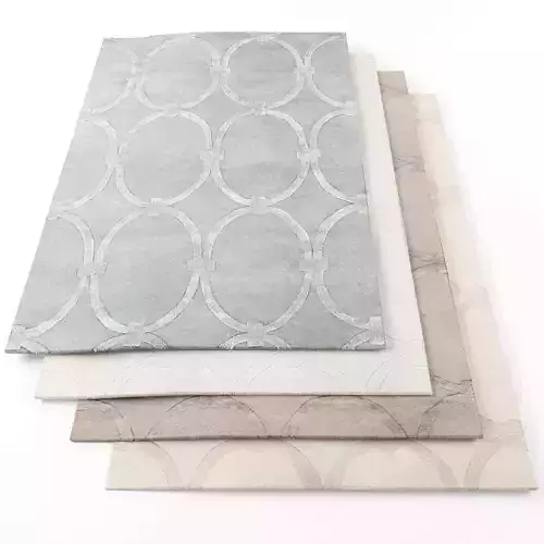 Rugs-937 rug with circles