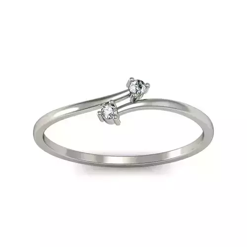 Women ring stl render detail