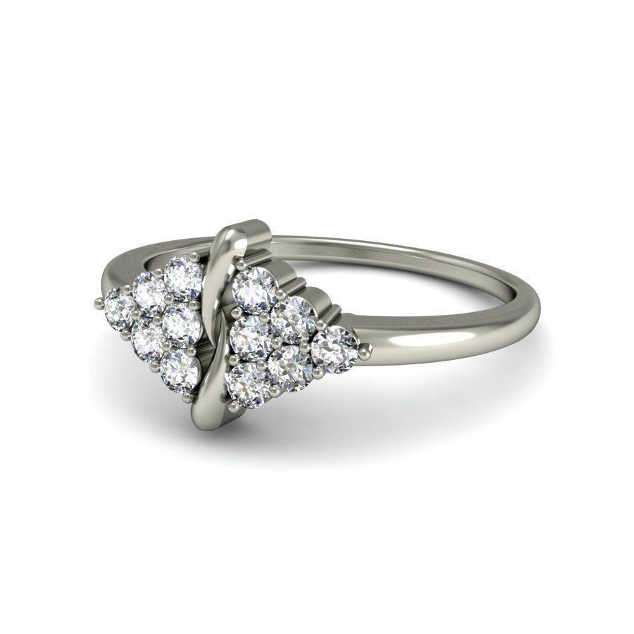 Women ring stl render detail 3D print model_5