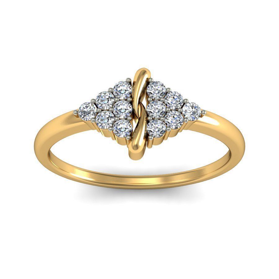 Women ring stl render detail 3D print model_6