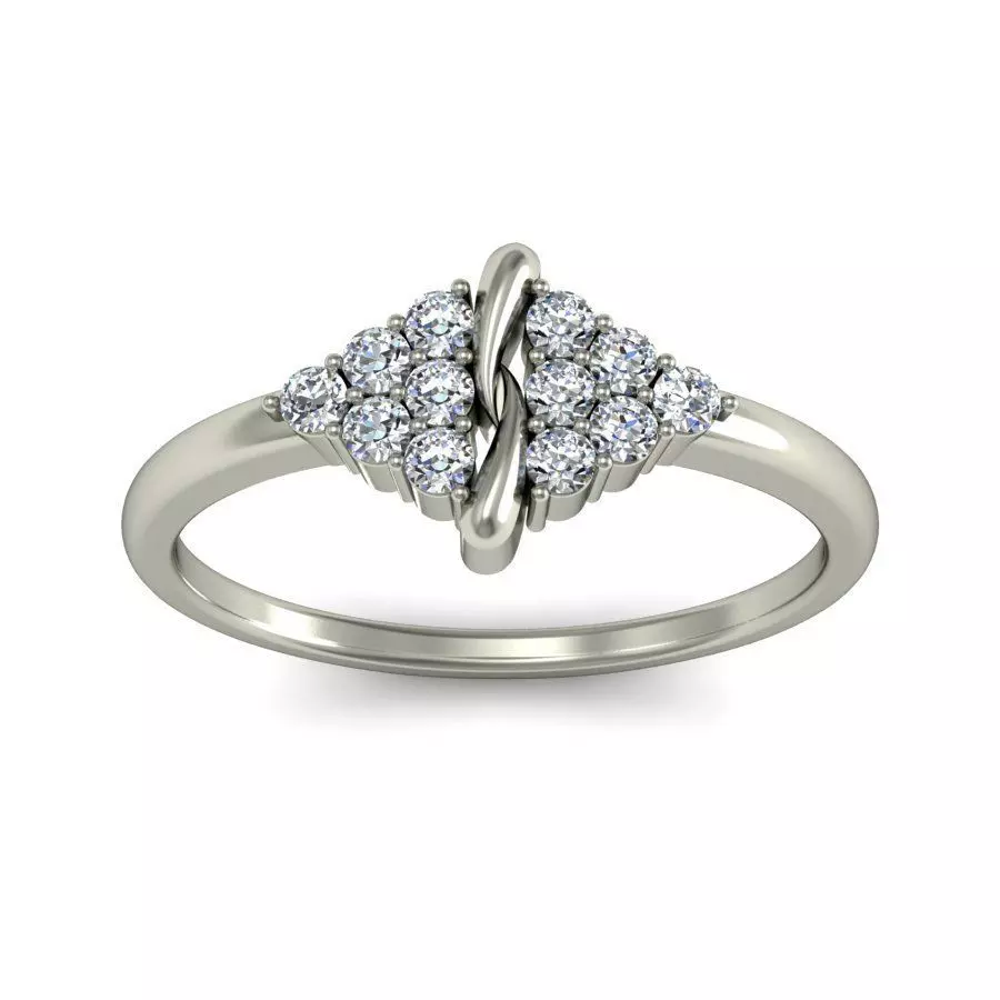 Women ring stl render detail 3D print model_0