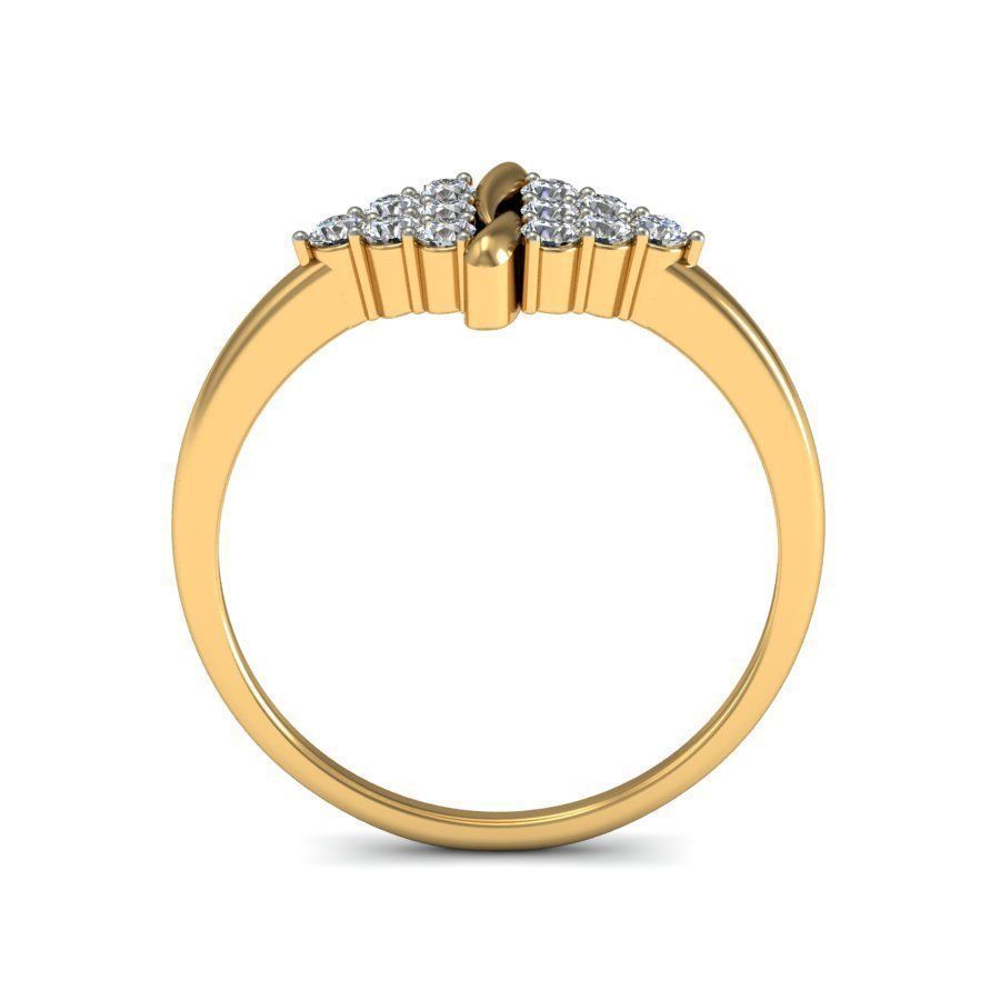 Women ring stl render detail 3D print model_7