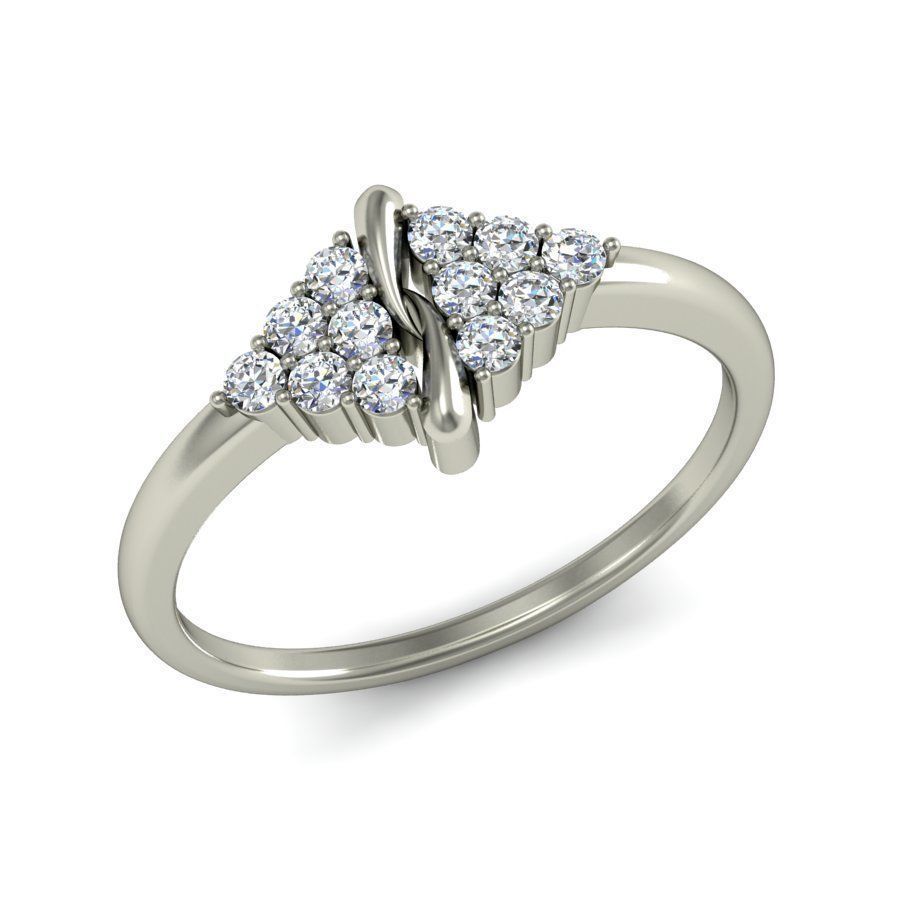 Women ring stl render detail 3D print model_3