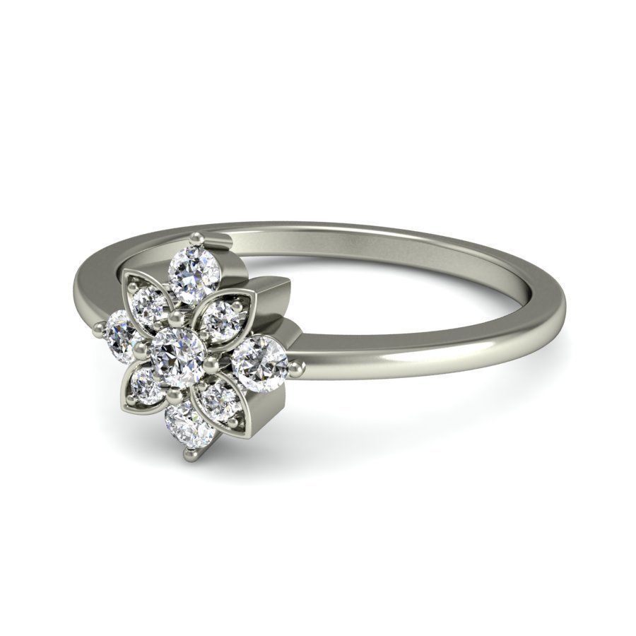 Women ring stl render detail 3D print model_2