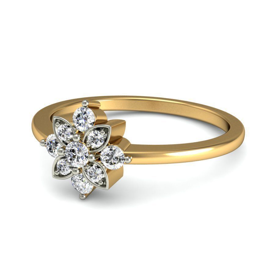 Women ring stl render detail 3D print model_6