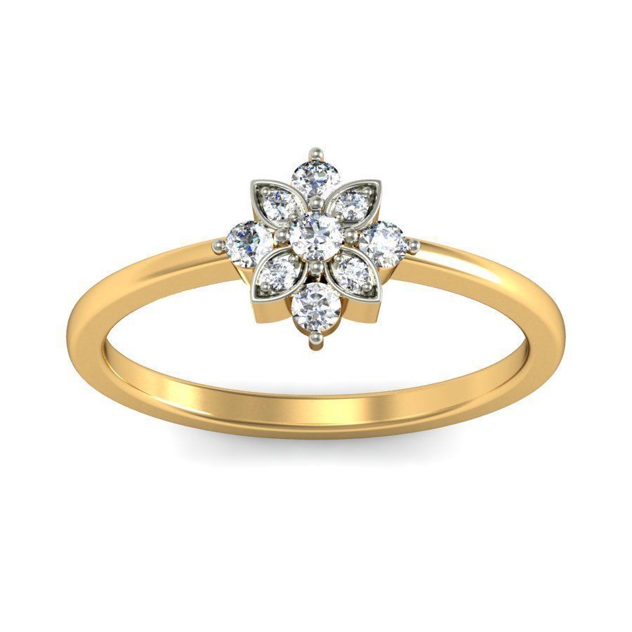 Women ring stl render detail 3D print model_10