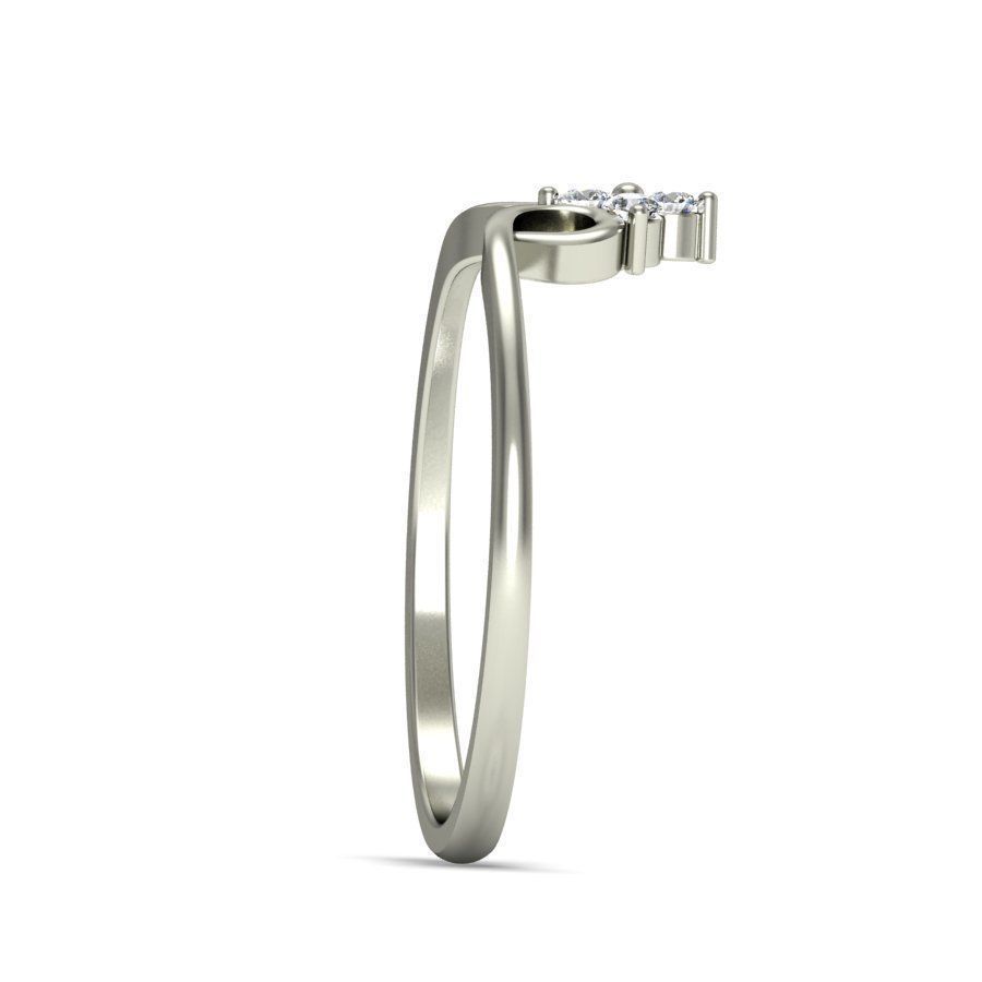 Women ring stl render detail 3D print model_4