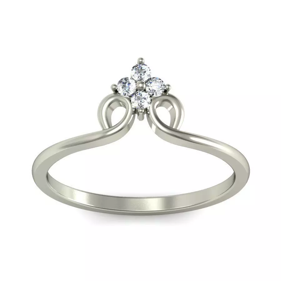 Women ring stl render detail 3D print model_0