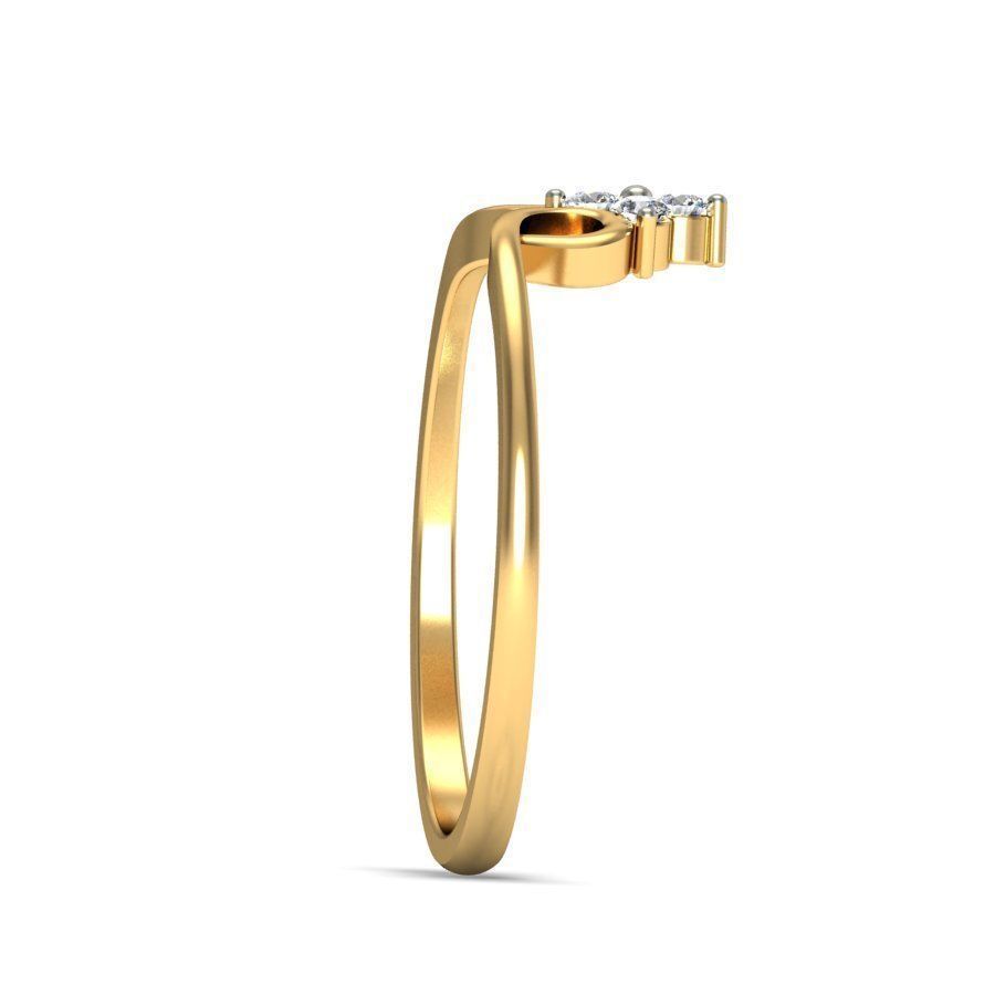 Women ring stl render detail 3D print model_8