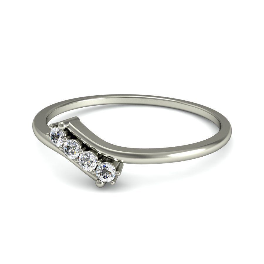 Women ring stl render detail 3D print model_2