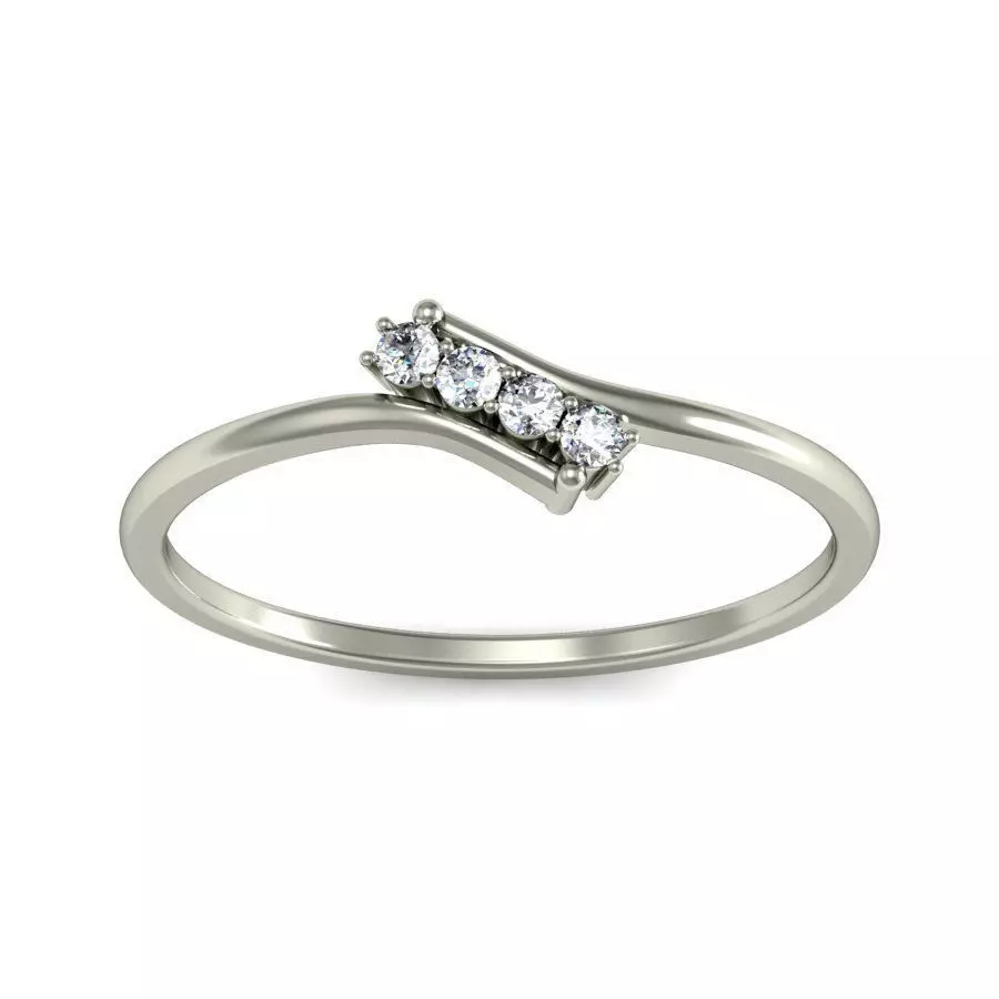 Women ring stl render detail 3D print model_0